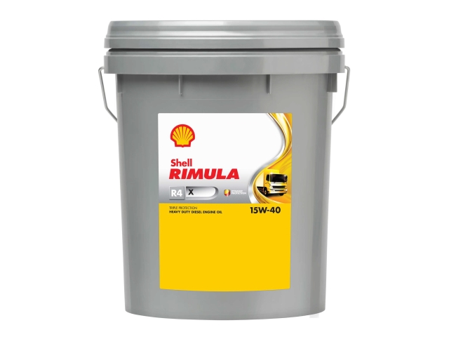 SHELL RIMULA 金牌 R4 X 高級複黏度偈油 15W-40 (20L)